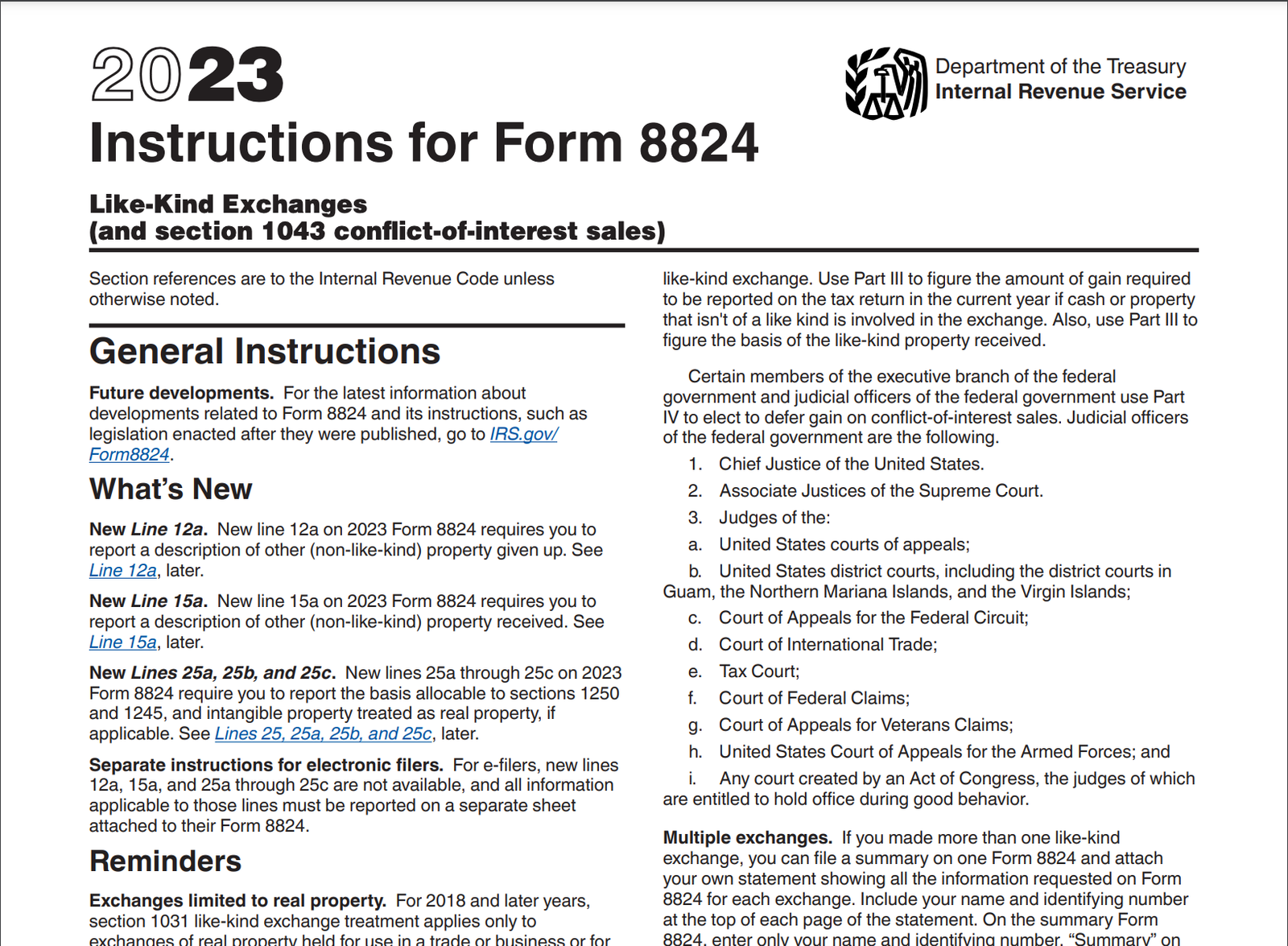 Form 8824 PDF
